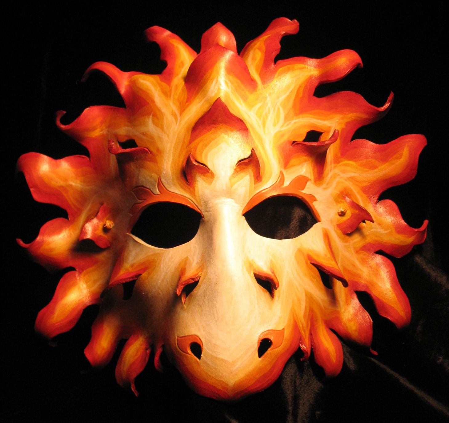 9 masks of fire